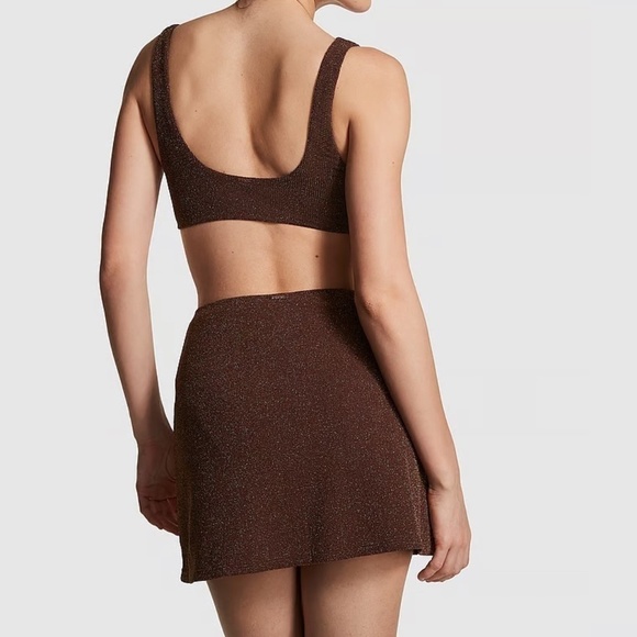 Victoria's Secret PINK Cover Up Mini Skirt in Black - Picture 2 of 8